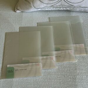 Thalia Poly Cover Set for Discbound Planners